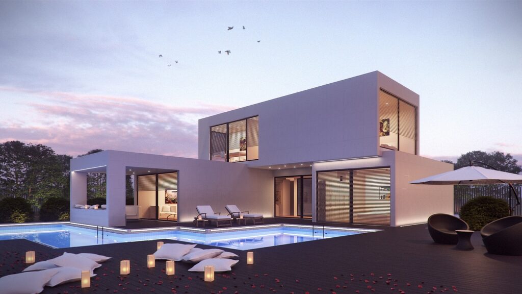 Contemporary House 3D Architectural Rendering