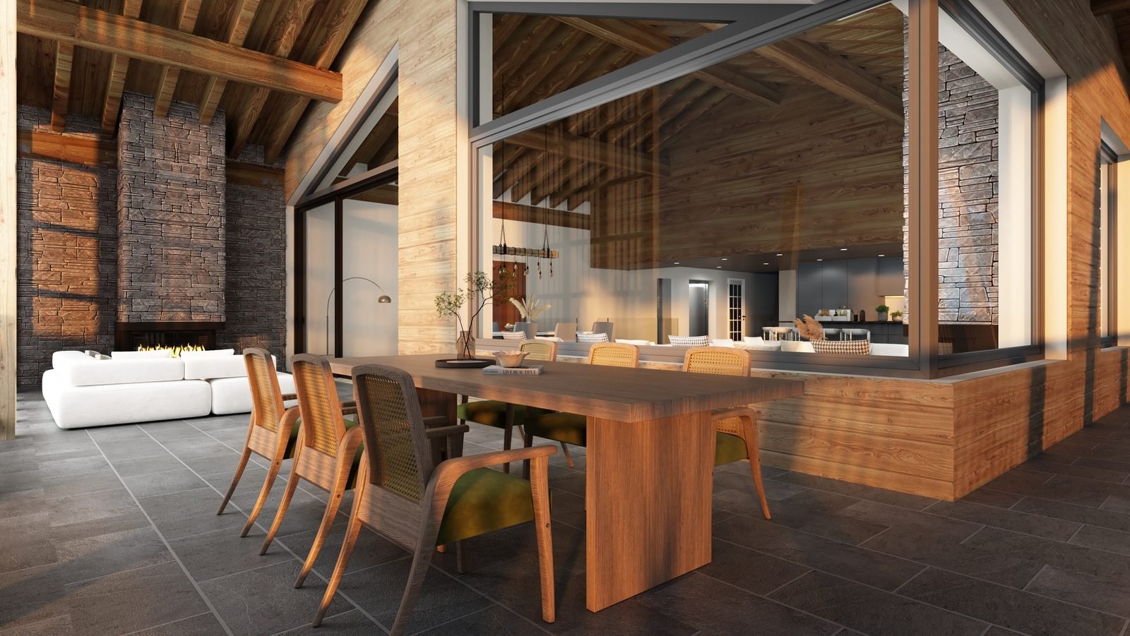 Chalet interior view 5