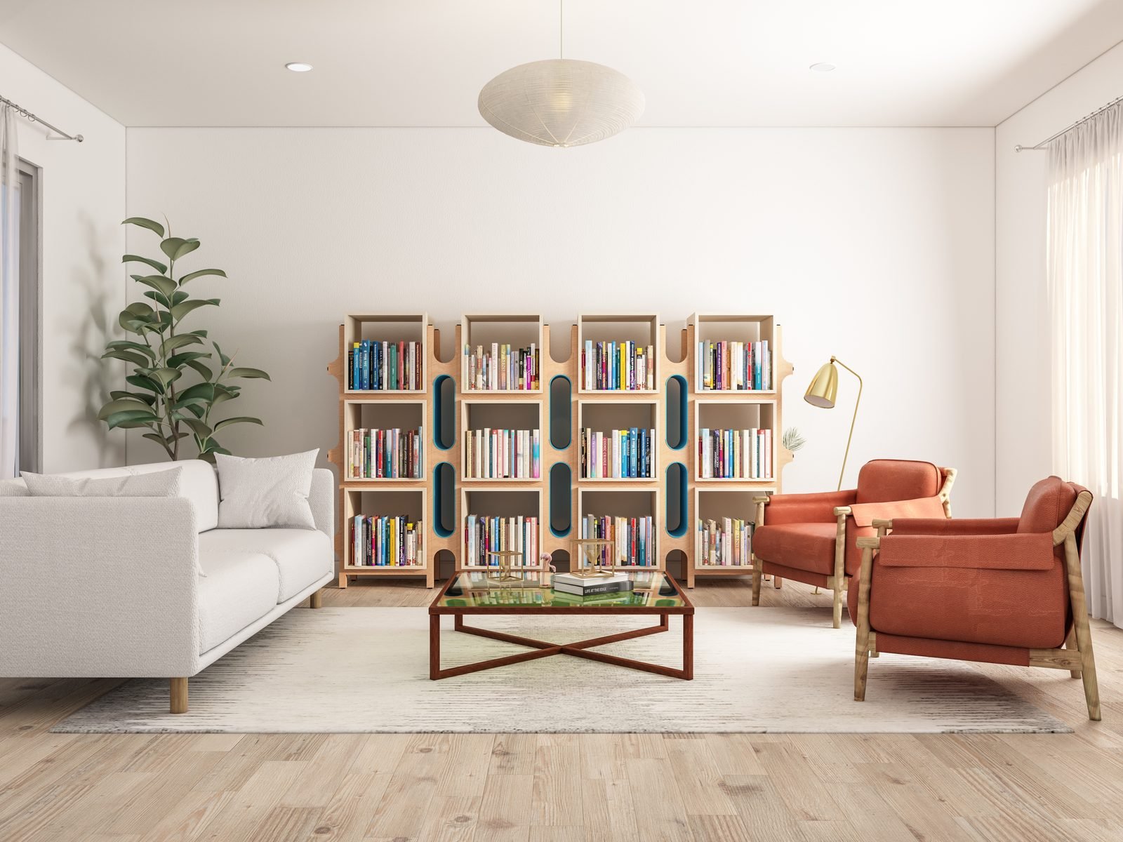Home library configuration - product render