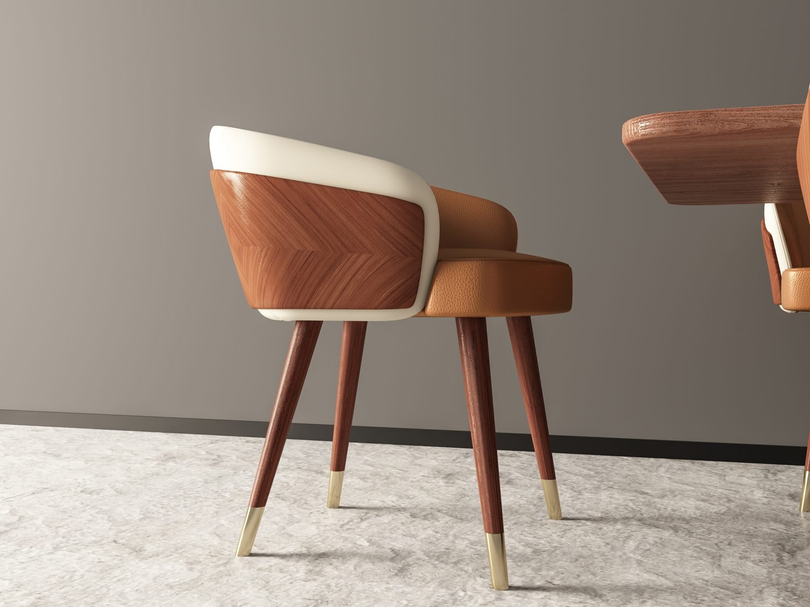 Vilhemina chair - product render